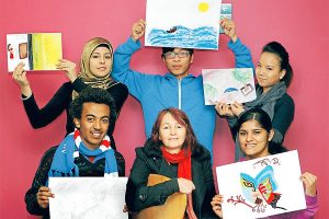 New friends ease shock of the new