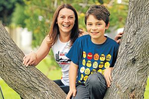 Mum to pound pavement in gratitude