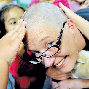 Clean shaven for a big cause