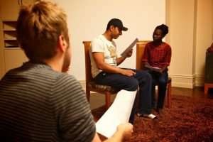 Roles deliver an act with a message