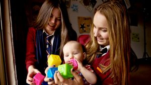 Werribee Secondary College students bake for babies