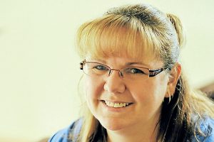 Belinda’s relaying a positive life message