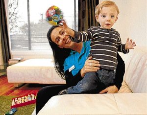 Miracle baby’s gift to ‘prems’