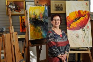 Through the doors, a glimpse of creativity