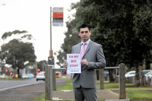 Wyndham bus users seek shelter