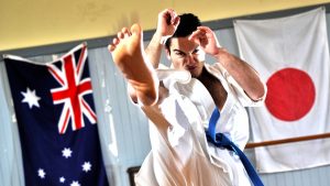 Werribee Adam Camerlengo a national karate champion