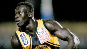 Werribee footballer Majak Daw charged with rape