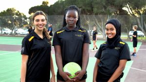 Girls net new scholarships from Wyndham Victory Netball Club