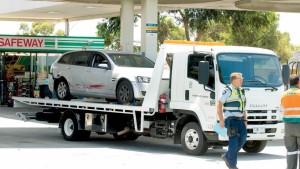 Locals charged after cars, pumps struck at service station