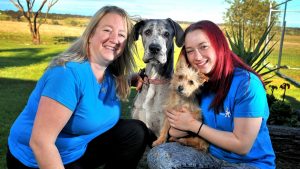 Man’s best friends get new lease on life thanks to mum and daughter