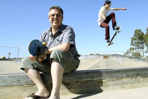 Mossfiel Reserve skate park rolling along