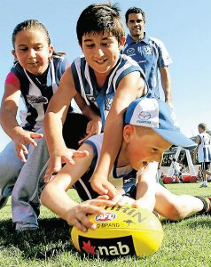 Stacks on for footy fun