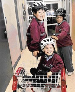 Manor Lakes’ bike buddies