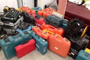 Police turn screws on tool thefts