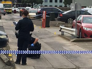 Police investigate blood found in Werribee laneway