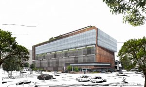 Vertical answer to parking problems at Cherry Street