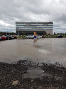 Works to improve car park