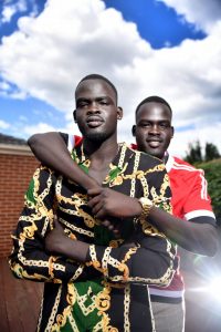 Models are a twin act