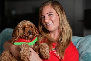 Paw-fect way to cheer patients