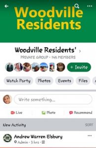 Woodville community stays connected