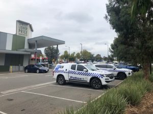 Knife produced in bottleshop theft