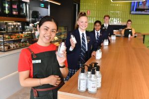 Cafe’s handy donation