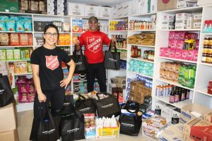 Donation helps re-stock pantry