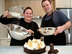 Sweet treat for couple