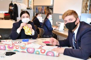 Sewing masks for a cause