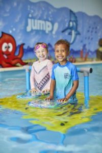 Young swimmers keen to jump right in