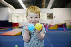 Kids back in the gym