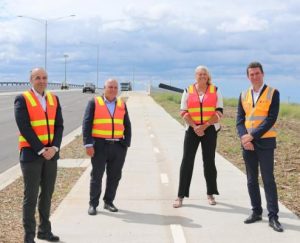 Freeway interchange opens