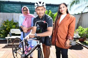 Riding to raise awareness