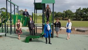 Updated park for a growing suburb