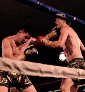 Kickboxer claims first title