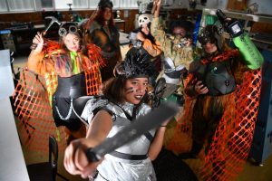 Turning waste into wearable art