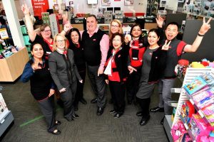 Post Office staff deliver