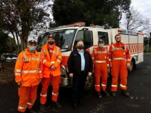 SES volunteers lend a hand