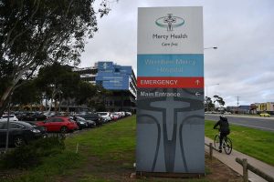 Hospital staff in isolation