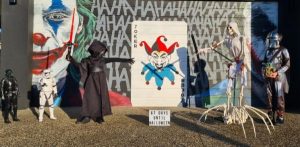 Family antics set spooky scene