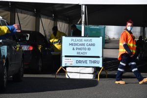 Residents roll up sleeves for jab