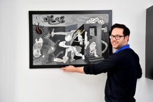 Painting portrays pandemic upheaval