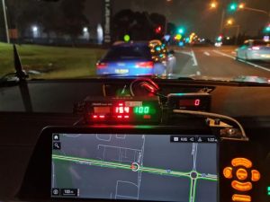 Two arrested for alleged drag race