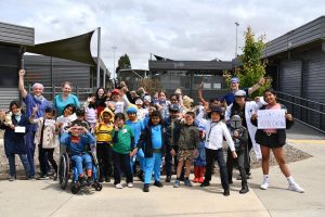 School dresses up for charity