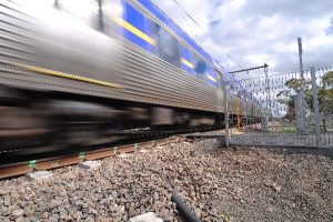 In the dark on bridge lights