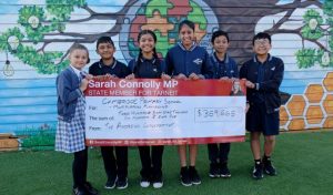 Playground funding for school