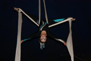 Grace in the air at circus