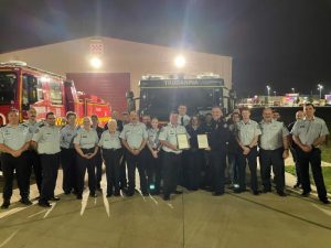 Truganina brigade awarded for heroic service