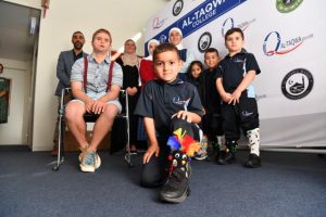 Students pull up their socks