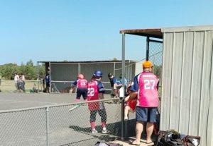 Players in pink for cancer awareness